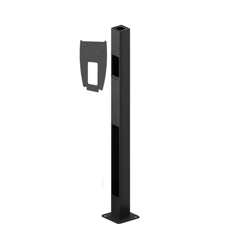X POLE - Monteringsplate - Mounting plate - Zaptec Pro + POLE